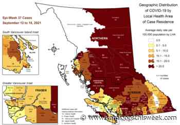 Number of weekly COVID-19 cases in Kamloops area declines - Kamloops This Week