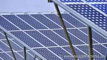 Neuer Schwung für Solarprojekt - Süddeutsche Zeitung