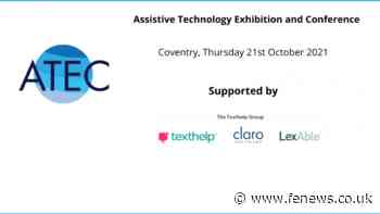 ATEC Coventry - Assistive Technology Exhibition and Conference: 21st Oct 2021 Event - FE News
