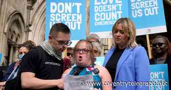 Coventry campaigner with Down's syndrome vows 'I am not giving up' after losing government abortion law battle - Coventry Live