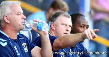 Coventry City's battle for the bench, 'top' new coach and predicted team to face Posh - Coventry Live