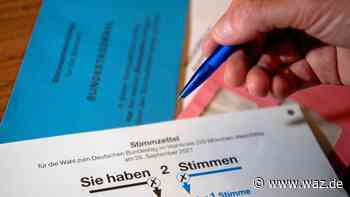 Bundestagswahl 2021 in Witten: Alles zur Wahl im Liveticker - Westdeutsche Allgemeine Zeitung