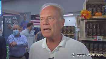 Kelsey Grammer stops by North Buffalo to promote his new beer
