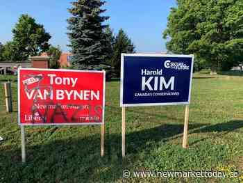 Newmarket-Aurora candidates condemn anti-Semitic vandalism on Liberal campaign signs - NewmarketToday.ca