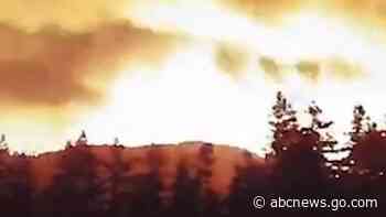 WATCH:  Windy Fire timelapse footage