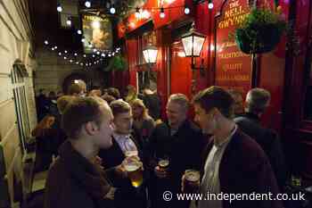 ‘Drink and food prices to rise due to soaring costs’ warns pub boss - The Independent