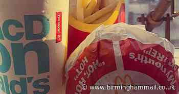 McDonald's under fire as customers realise reason food is cold when delivered - Birmingham Live