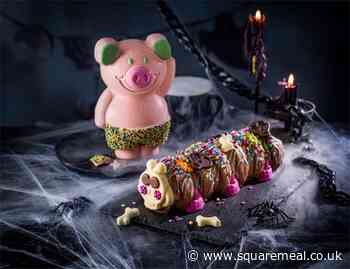 M&S Halloween food range: Percy and Colin get spook-tastic makeovers - SquareMeal