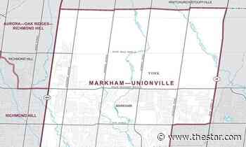 Vote 2021: What you need to know about the Markham-Unionville federal election riding - Toronto Star