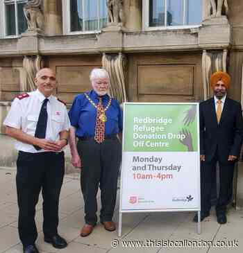 Redbridge refugee donation centre already full of contributions