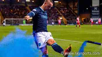 Leigh Griffiths: Police Scotland carrying out enquiries after Dundee striker kicks flare at St Johnstone fans - Sky Sports