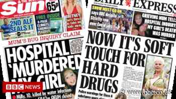 Scotland's papers: Mum's anguish over Milly and drug rethink - BBC News