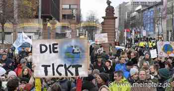 Fridays for Future: Demonstrationszug vom Alten Meßplatz zum Marktplatz - Mannheim - Rheinpfalz.de