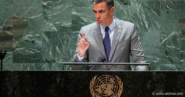 Pedro Sánchez defiende su propuesta de un tratado contra pandemias - Los Angeles Times