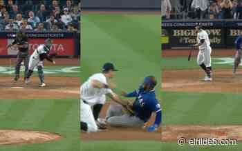 Gary Sánchez sacó corredor en en segunda y luego pegó jonrón - El Fildeo