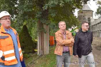 Einweihung der sanierten Burgruine für Ende Mai geplant - Freie Presse