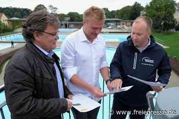 Sonne liefert Strom für Reichenbacher Freibad-Pumpen - Freie Presse