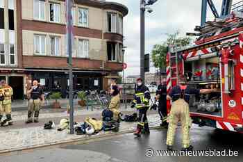 Slapende bewoonster geraakt tijdig uit brandend appartement