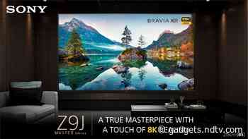 Sony Bravia XR Master Series 85Z9J 85-Inch 8K LED TV Launched in India at Rs. 12,99,990