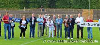 Willi-Ertz-Weg in Neunkirchen eingeweiht - Saarbrücker Zeitung
