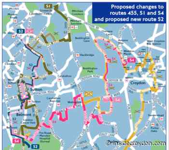 TfL confirms changes to 13 routes across Croydon and Sutton - Inside Croydon