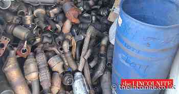 Bitcoin machine, cash and tonnes of catalytic converters found in Long Sutton raid - The Lincolnite