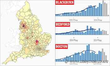 Blackburn with Darwen is England's new Covid hotspot - Daily Mail