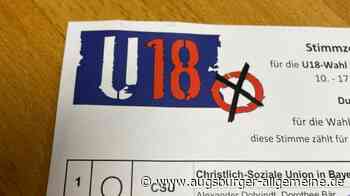 Testwahl unter Augsburger Jugendlichen: Die meisten stimmen für Grün