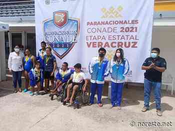 Atletas paralímpicos de Tuxpan, representarán a Veracruz rumbo a los Paranacionales CONADE 2021 - NORESTE