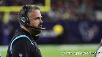 Postgame Transcripts: Week 3 at Houston Texans - Panthers.com