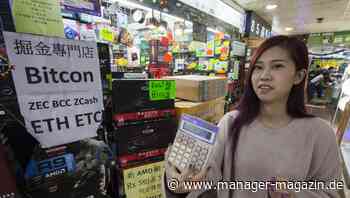 Kurssturz bei Bitcoin, Ethereum und Co: China setzt neuen Schlag gegen Kryptowährungen