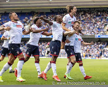 Bolton Wanderers' predicted line-up for Sunderland League One clash
