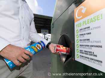 Pringles tubes among items now accepted at St Helens recycling centres - St Helens Reporter