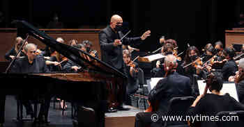 Review: The Philharmonic Tries Out Another Temporary Home