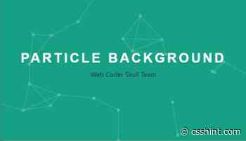 15+ CSS Particle Backgrounds - Free Code + Demos