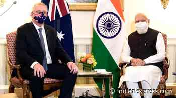 PM Modi meets Scott Morrison ahead of Quad, talks to top CEOs about investments - The Indian Express