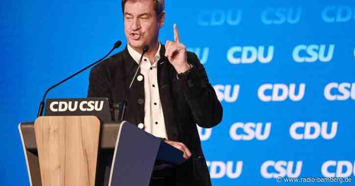 Söder sieht Union vor Wahlkampffinale mit Vorteilen