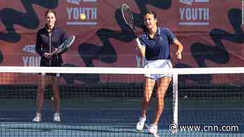 Tennis' newest superstar Emma Raducanu celebrates return to UK by playing with Duchess of Cambridge