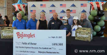 Bojangles Raises Over $818K for Folds of Honor, awarding 163 academic scholarships to families of fallen or disabled service members