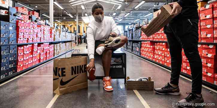 Nike warns of 'supply chain headwinds' and inventory shortages ahead of the holiday shopping season