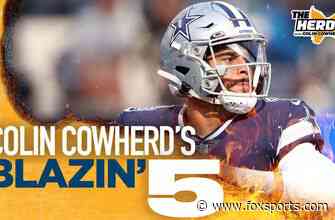 Blazin’ 5: Colin Cowherd’s picks for Week 3 of the 2021 NFL season I THE HERD
