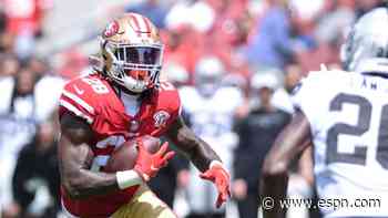 49ers' RB picture comes into focus for Pack clash