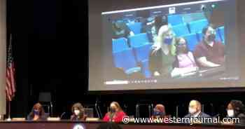 Graphic Warning: Horrified Crowd Shouts as Parent Shows School's Pedophilia Comics at Board Meeting