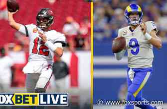 Bucs move from underdogs to slight favorites at Rams I FOX BET LIVE