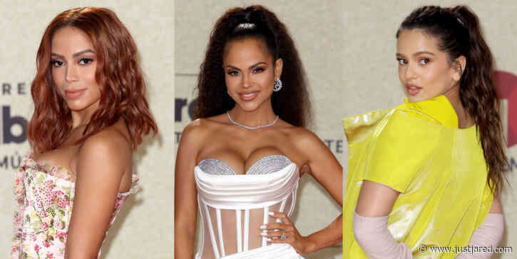 Annita, Natti Natasha & Rosalia Stun on Red Carpet For Billboard Latin Music Awards 2021