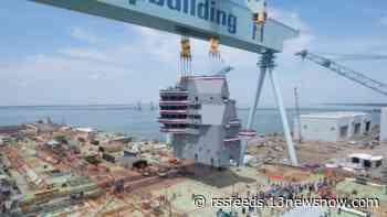 A month after COVID-19 cases started surging at Newport News Shipbuilding, cases still high