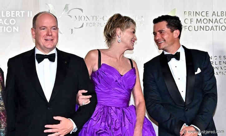Sharon Stone & Orlando Bloom Join Monaco Royalty at Monte-Carlo Gala for Planetary Health