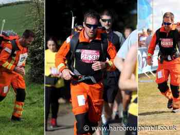 Air ambulance doctor near Harborough will be running the London Marathon in his flight suit as part of a mission to run 169 kilometres - Harborough Mail