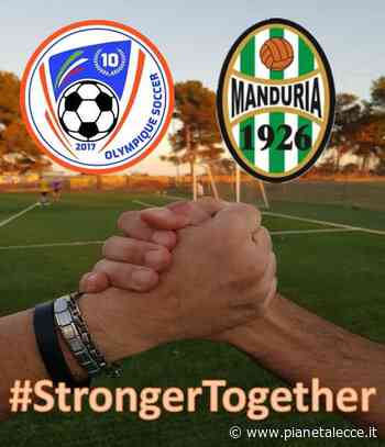 Annunciata una collaborazione tra l'UG Manduria Sport e l'ASD Olympique Soccer - Pianetalecce
