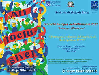 Enna, il patrimonio culturale dell'Archivio di Stato aperto a tutti - TeleNicosia